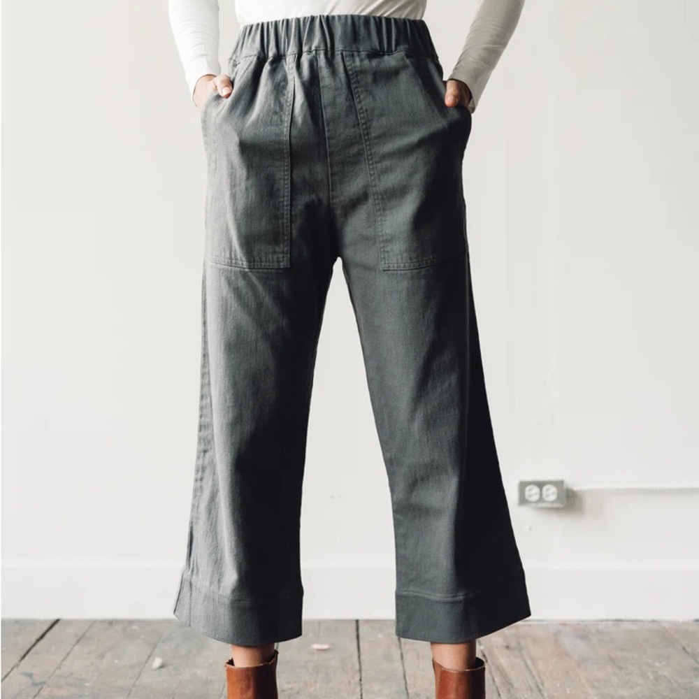 Micaela Greg Utility Pant, Olive